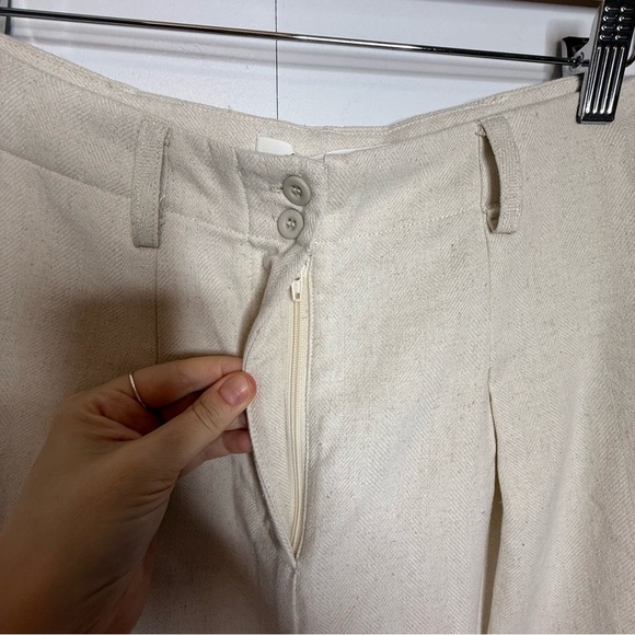 Commense Linen Blends Casual Pants Set Khaki Small NWT - Picture 10 of 16